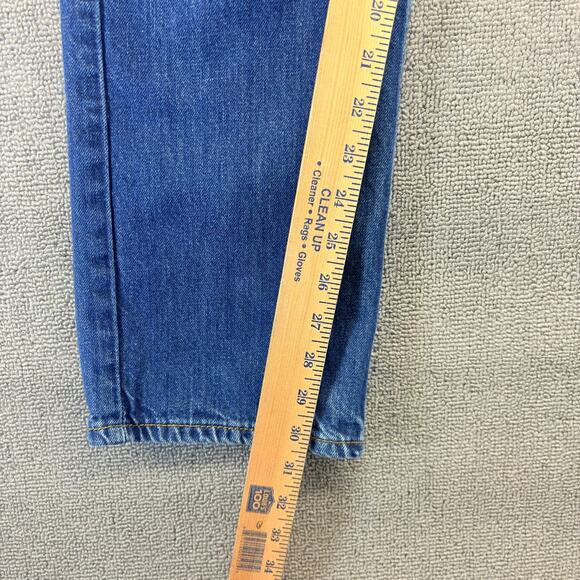 Levis 514 Jeans Mens 30x32 Blue Denim Straight Leg Stretch Mid-Rise Preppy Dark - Picture 5 of 8